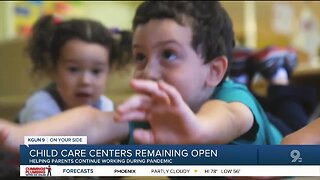Healthcare workers depend on child care centers staying open