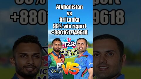 Afghanistan vs Sri Lanka, Match prediction , SL vs AFG Match prediction