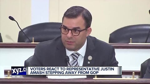 Voters react to representative Justin Amash stepping away from GOP