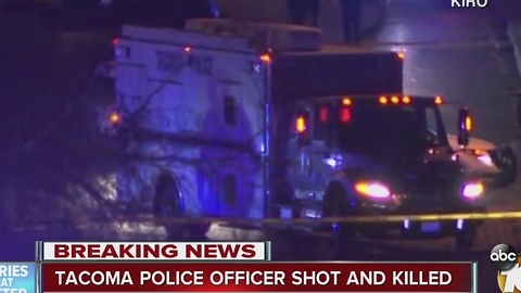 Tacoma police officer shot and killed