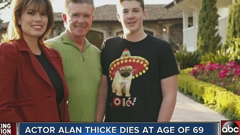 Actor Alan Thicke dies at age of 69