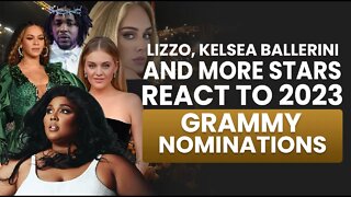 Lizzo, Kelsea Ballerini and More Stars React to 2023 Grammy Nominations