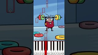 Unstoppable Funny Version (Animation Meme) (@dude.dans_) - Octave Piano Tutorial