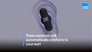 These Earbuds Conform to Your Ears