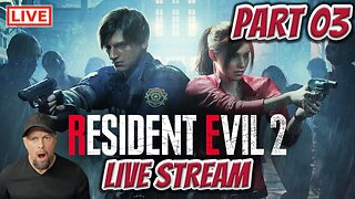 Resident Evil 2 Remake Gameplay - Part 03: From One Stink Hole To Another (Leon's Story)