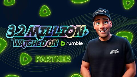 3.2 Million Watched + Partnership Program - #RumbleTakeover