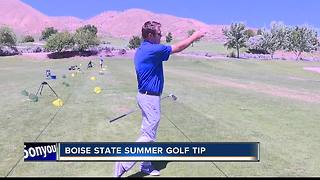 Boise State Summer Golf Tip #9 Balance