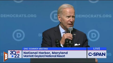 MOMENTS AGO: President Biden Speaking at the Democratic National Committee’s 2022 Summer Meeting…