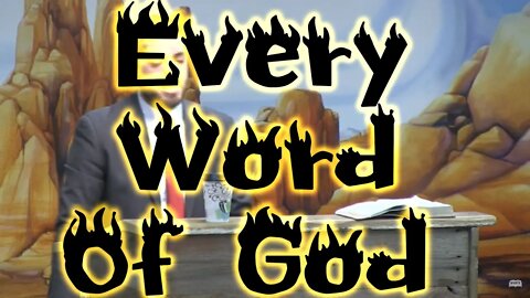 Every Word Of God | Pastor Jonathan Shelley
