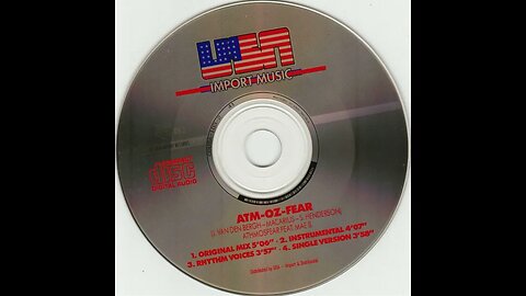 Atmosphere Feat Mae B- Atm Oz Fear (Original) The U S Atmosphere Mixes