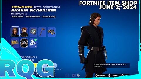 ANAKIN & PADME BUNDLES ARE FINALLY BACK! FORTNITE ITEM SHOP (June 2, 2024)