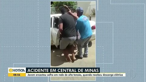 Jovem morre eletrocutado em Central de Minas