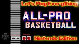Let's Play Everything: All-Pro Basketball