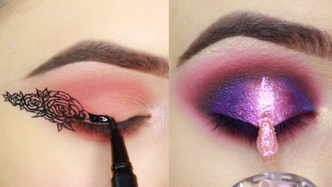 FLOWER EYELINER AND MORE NEW AWESOME EYE MAKEUP TUTORIALS