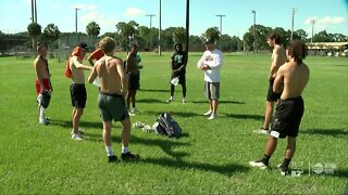 Plant City student-athletes return to the football field