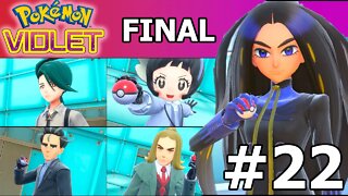 Pokémon Scarlet e Violet - Elite do 4 e a Campeã da Liga Geeta (Gameplay) PT-BR | 22° Parte