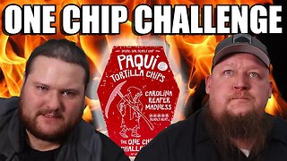 Paqui One Chip Challenge & EATING THE POWDER!!!