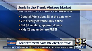 Insider tips to save on vintage items