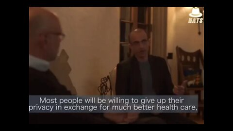 Noah Harari talking in 2017 about 24 hour health monitoring and bio censors.