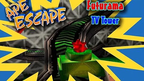 Ape Escape: Futurama #3 - TV Tower (with commentary) PS1