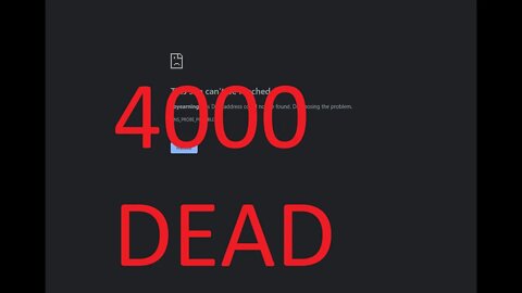 4000 DEAD SCAM SITES