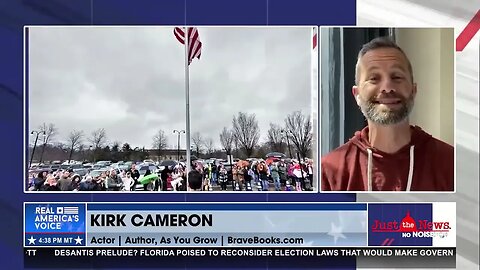 Kirk Cameron shares his new children's book "As You Grow"