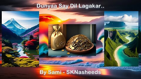 Finding Solace: A Soul-Stirring Naat by Sami of SKNaaths#DunnyaSayDilLagakar