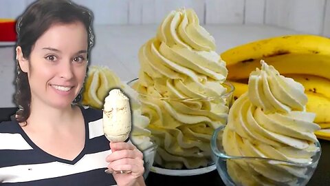 Banana whipped cream without sugar - is it good?