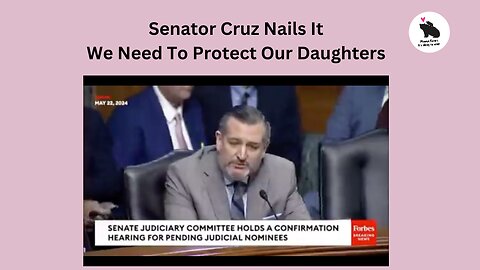 Senator Cruz Is On Fire and Nails It!