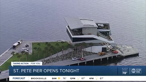 FIRST LOOK: St. Pete Pier opens today on a free, reservation-only basis