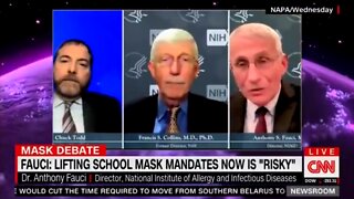 Fauci: It's Too Risky To Stop Forcing Kids To Wear Masks In School