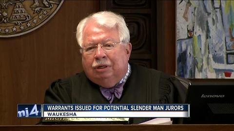 Warrants issued for potential Slender Man jurors behind on paperwork