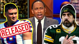 Bills Punter RELEASED After Allegations, Aaron Rodgers On Joe Rogan, Stephen A Smith Is An Idiot