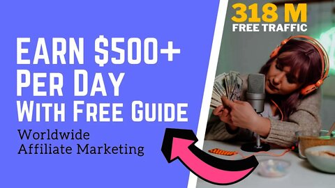 How To Earn $500 In A Day Using This FREE ClickBank Guide,👌 Affiliate Marketing, Make Money Online