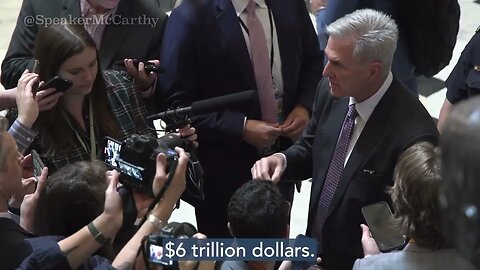 Speaker McCarthy: Washington Has to Spend Less Next Year Than This Year