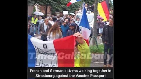 WtF's Evening Report 08-30-2021 France & Germany Protest In Unity... The US Sleeps