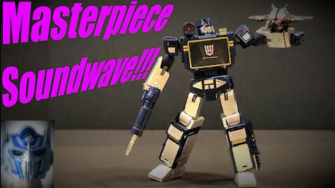 Transformers Masterpiece - MP-13 Soundwave Review