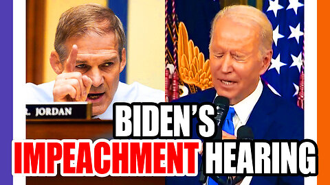 🔴LIVE: House Hearing To Impeach Joe Biden 🟠⚪🟣