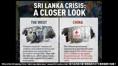Why is the US lying saying China "debt trap diplomacy" caused Sri Lanka crisis?
