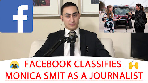 🔴 FACEBOOK CLASSIFIES MONICA SMIT AS A JOURNALIST 😂 🙌