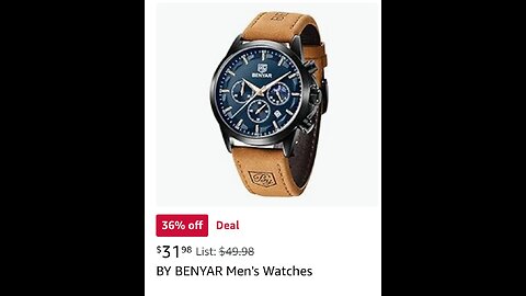 BY BENYAR Men's Watches