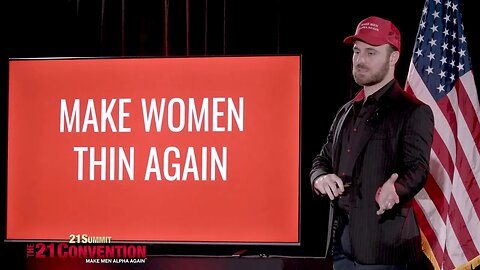 @AnthonyDreamJohnson says we must Make Women THIN Again!