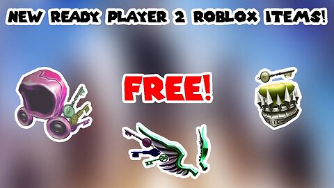 NEW ROBLOX READY PLAYER 2 EVENT CONFIREMED! (NEW DOMINUS + ITEMS!?)