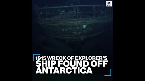Wreck of explorer Sir Ernest Shackleton’s ship, Endurance, has been found off Antarctica