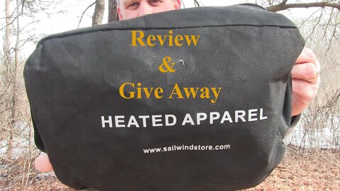 Sailwind Heated Vest Review & Give Away - READ DESCRIPTION