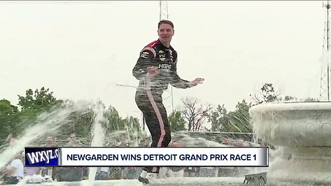 One-on-one with Detroit Grand Prix Race 1 winner Josef Newgarden