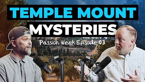 Unveiling the Mystery of Jerusalem's Temple Mount: History, Theology, & Unexplained Phenomena!