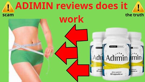 Adimin Review - A Weight Loss Supplement Scam?