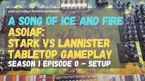 ASOIAF S1E1- A Song of Ice And Fire Season 1 Episode 0 - Stark vs Lannister - Gameplay - Setup.