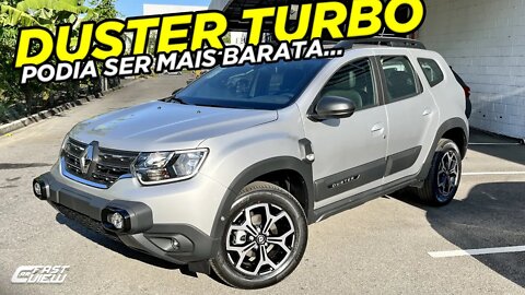 NOVO RENAULT DUSTER ICONIC 1.3 TURBO 2023 COM PREÇO DE RENEGADE LONGITUDE E SEM 4X4! VALE A PENA?